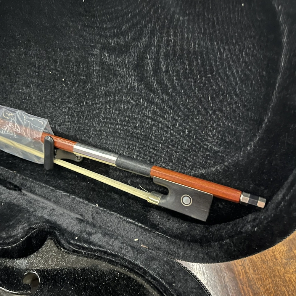 Violino Tarttan Série 100 Preto Brilho 4/4 - Avaria U145
