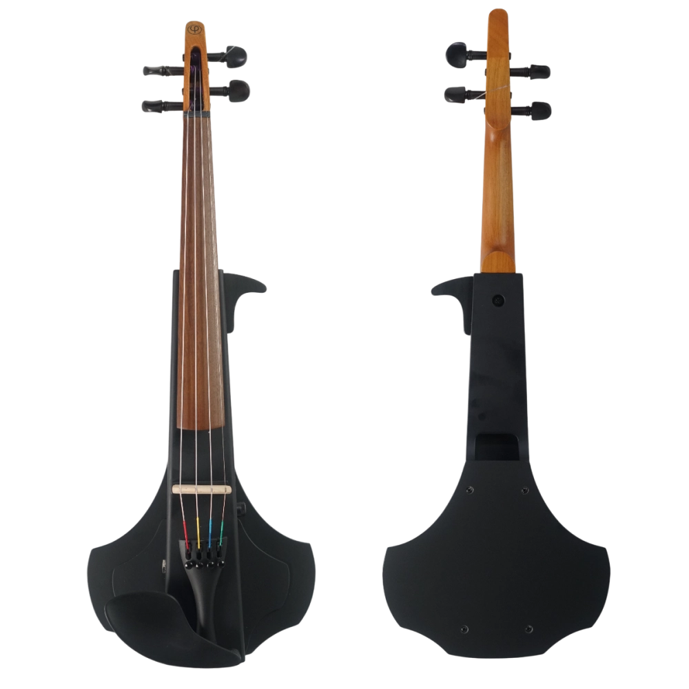 Violino Elétrico Auro Brazolim 4 cordas Preto