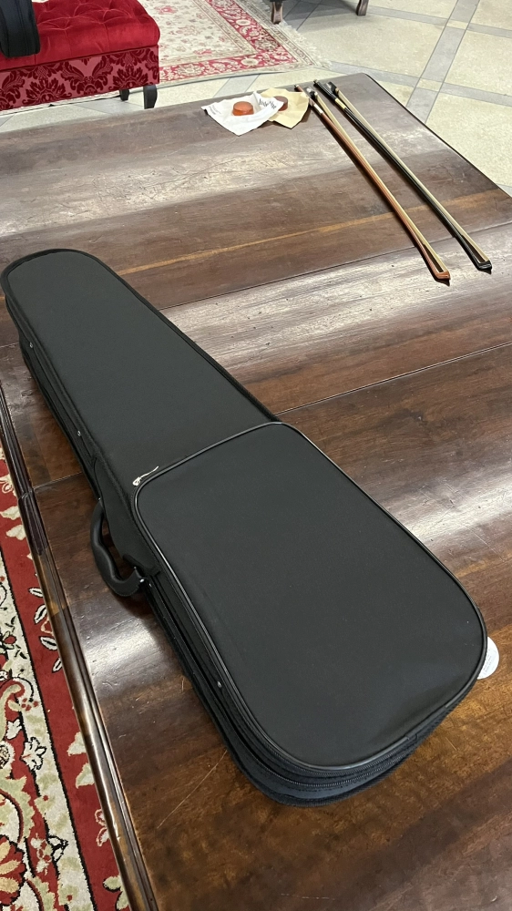 Violino Tarttan Série 100 Preto Brilho 4/4 - Avaria U122