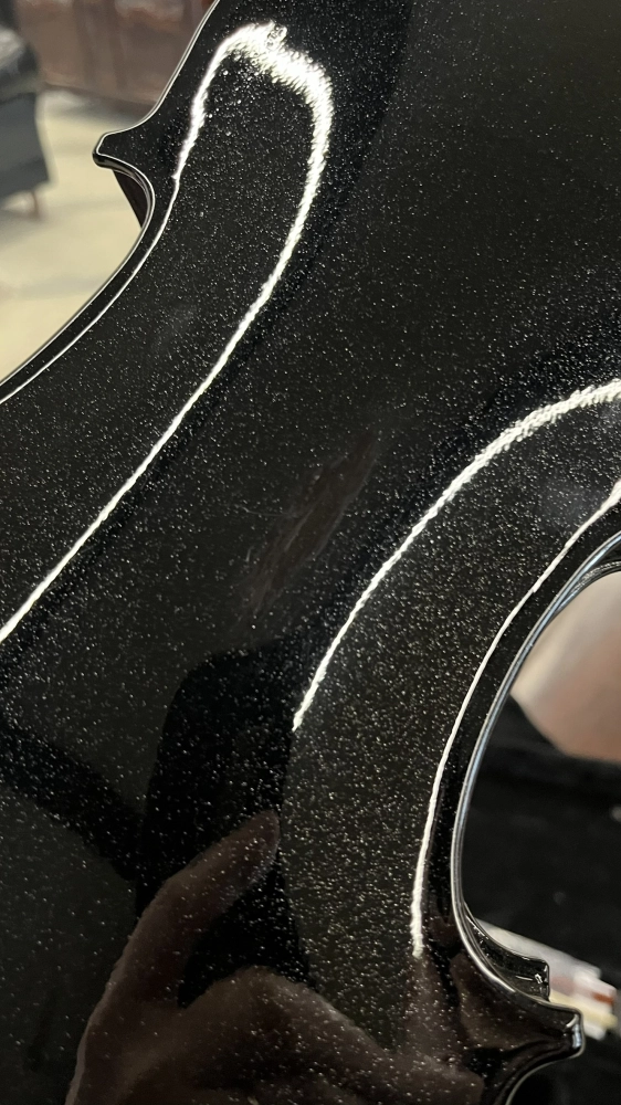 Violino Tarttan Série 100 Preto Brilho 4/4 - Avaria U122