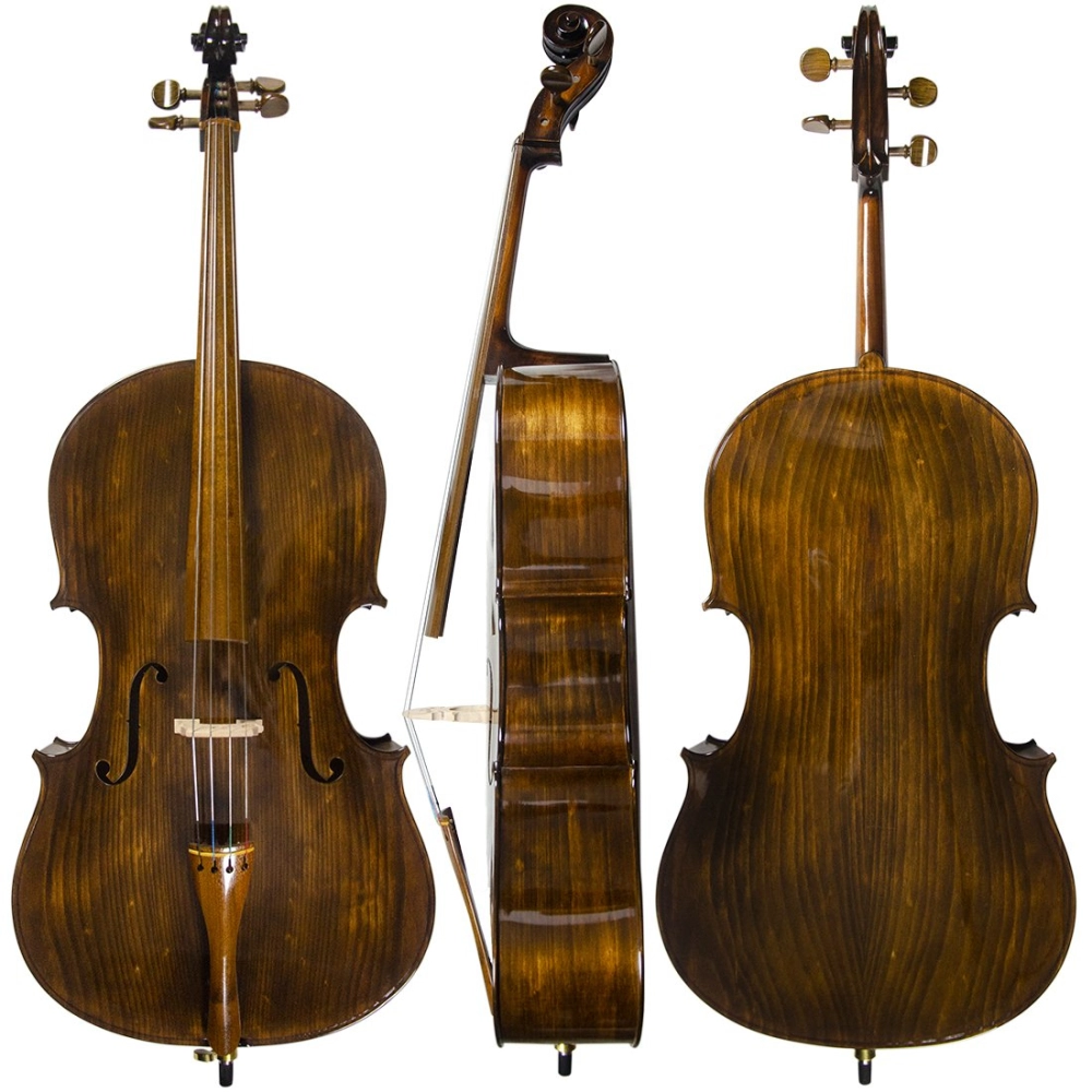 Violoncelo Rolim Milor Montagnana Envelhecido Brilho