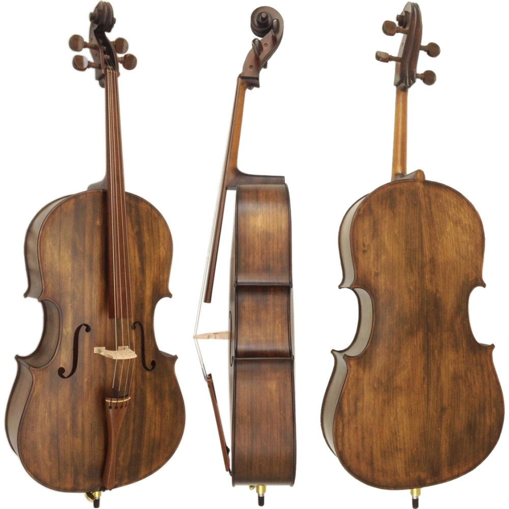 Imagem do produto Violoncelo Rolim Milor Montagnana Envelhecido Fosco 4/4