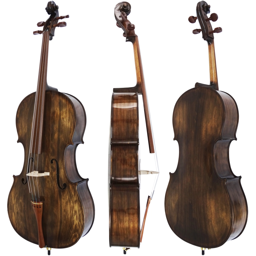 Imagem do produto Violoncelo Rolim Milor Stradivari Envelhecido Brilho 4/4